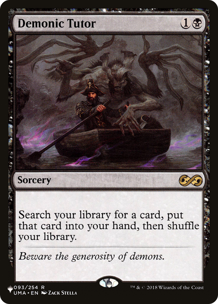 Demonic Tutor (UMA) [The List]