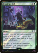 Inspiring Call (Surge Foil) [Warhammer 40,000 Commander] Foil
