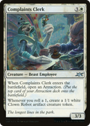 Complaints Clerk (Galaxy Foil) [Unfinity] Foil