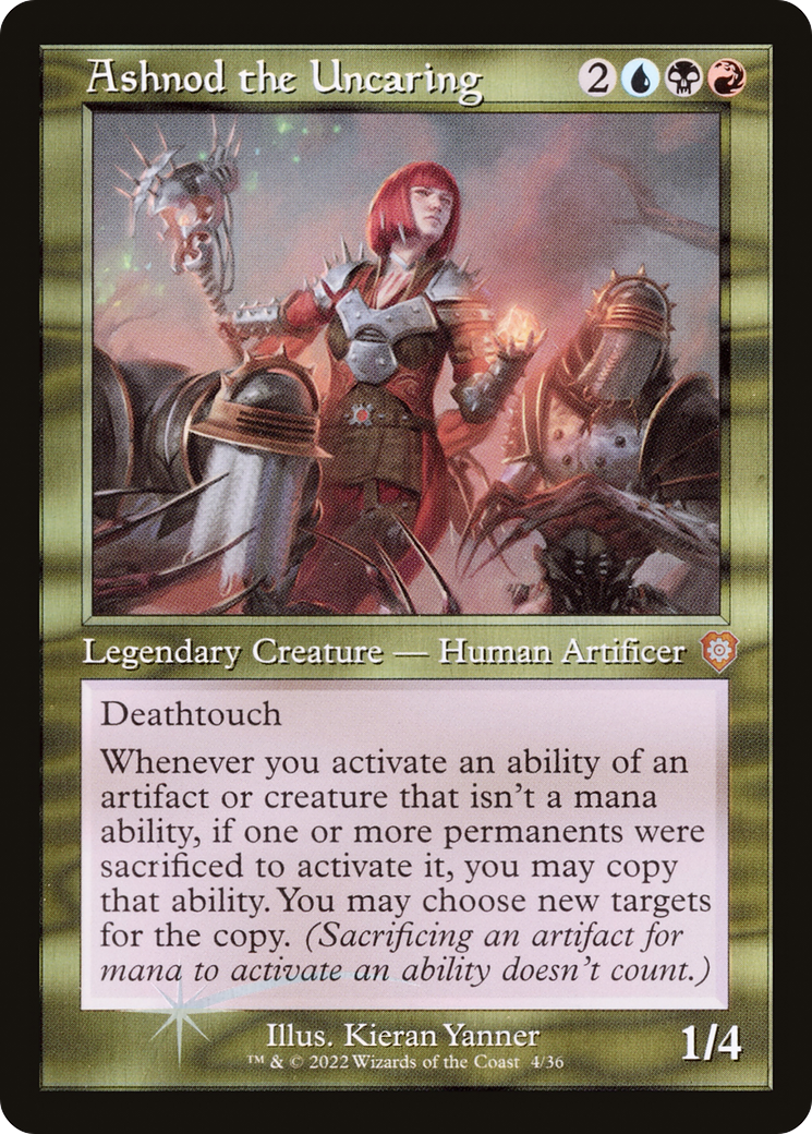 Ashnod the Uncaring (Retro Frame) - The Brothers' War Commander