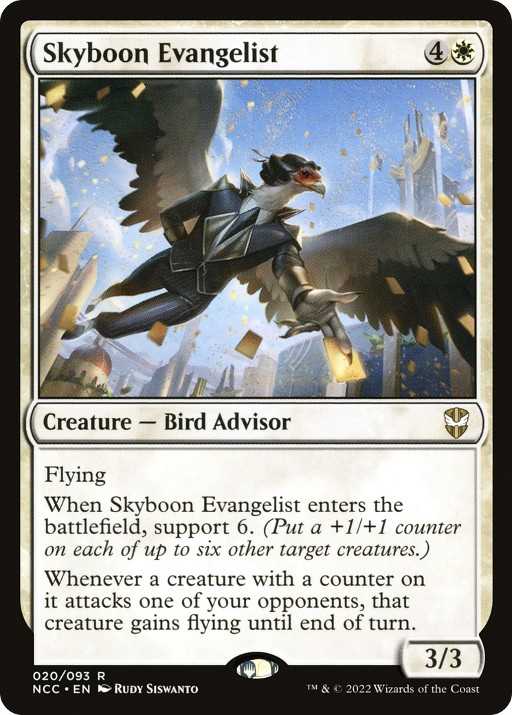Skyboon Evangelist - [New Capenna Commander]