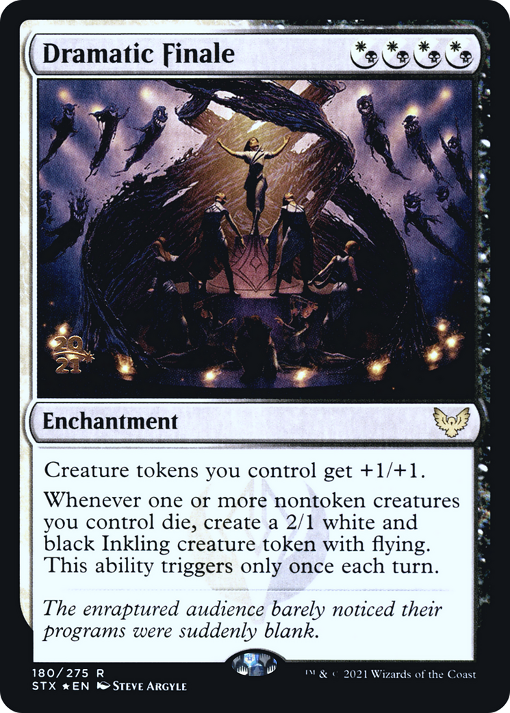 Dramatic Finale [Strixhaven: School of Mages Promos] Foil