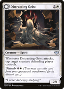 Distracting Geist: (Double Faced Transform) [Innistrad: Crimson Vow]