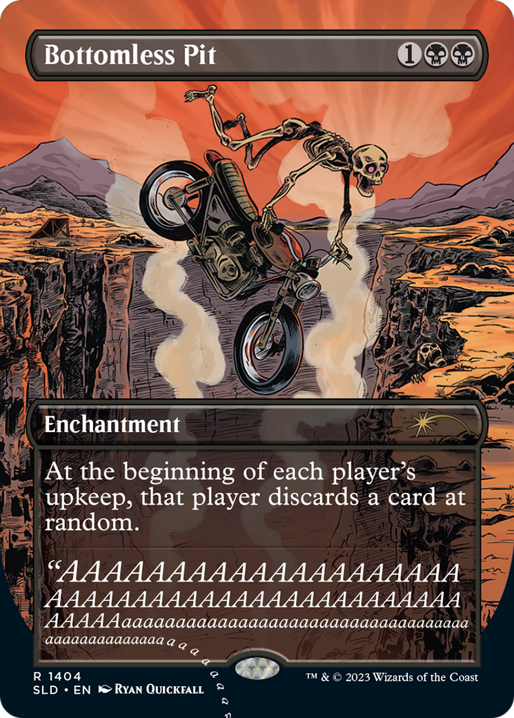 Bottomless Pit [Secret Lair Drop] (Borderless)