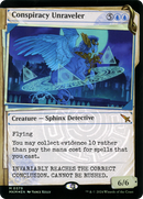 Conspiracy Unraveler (Showcase) (Invisible Ink): (Showcase) [Murders at Karlov Manor] Foil