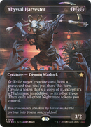 Abyssal Harvester (Borderless) (Mana Foil) - Foundations Foil