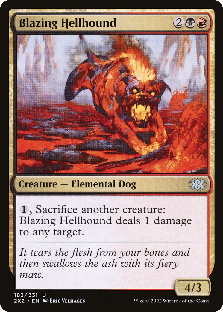 Blazing Hellhound - Double Masters 2022