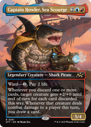 Captain Howler, Sea Scourge (Borderless) - Aetherdrift