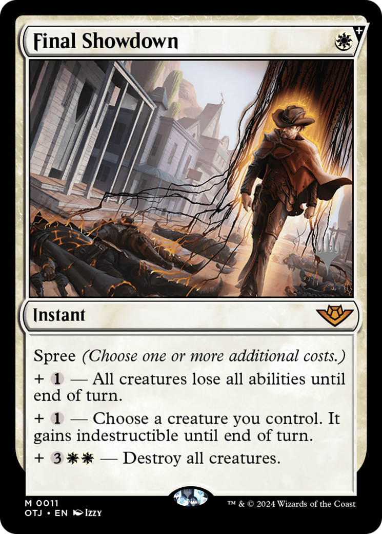 Final Showdown [Outlaws of Thunder Junction Promos]