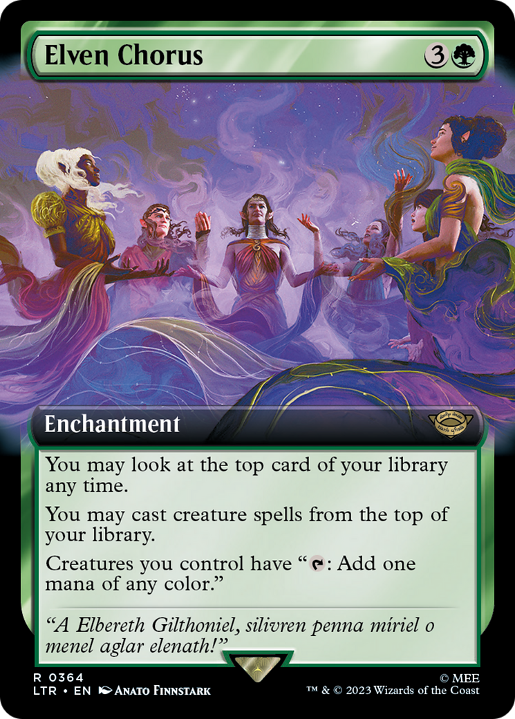 Elven Chorus (Extended Art): (Extended Art) [The Lord of the Rings: Tales of Middle-earth]