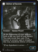 Delver of Secrets: (Double Faced Transform) [Innistrad: Double Feature]