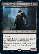 Post, Son of Rich - K'rrik, Son of Yawgmoth (Post Malone) [Secret Lair Drop] / Post, Son of Rich