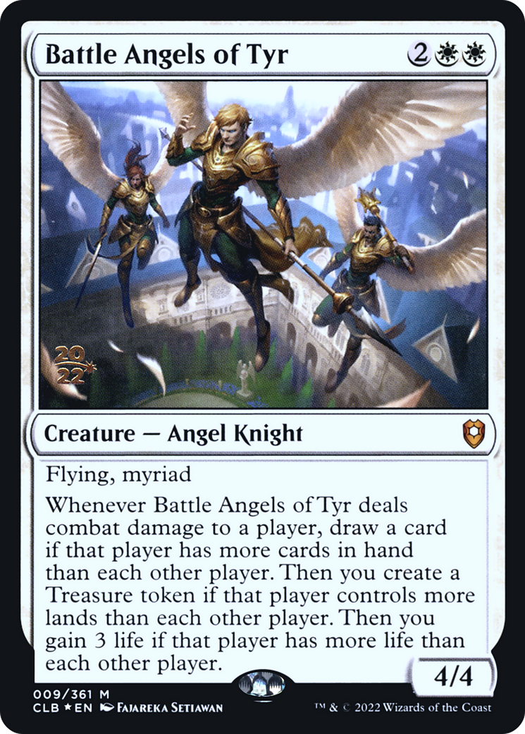 Battle Angels of Tyr - Battle for Baldur's Gate Promos Foil