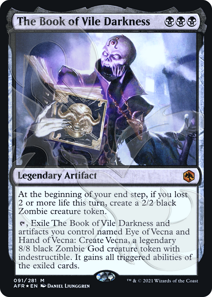 The Book of Vile Darkness [Adventures in the Forgotten Realms Promos] Foil