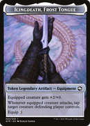 Icingdeath, Frost Tongue Token [Adventures in the Forgotten Realms Tokens]