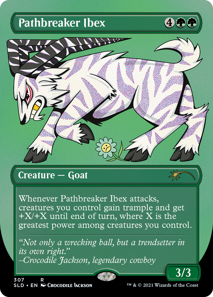 Pathbreaker Ibex [Secret Lair Drop] (Borderless)