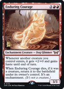Enduring Courage - Duskmourn: House of Horror Promos: (enchantment) Foil