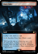 Fiery Islet (Extended Art) (Surge Foil): (Extended Art) [Doctor Who] Foil