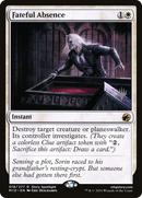 Fateful Absence [Innistrad: Midnight Hunt Promos]