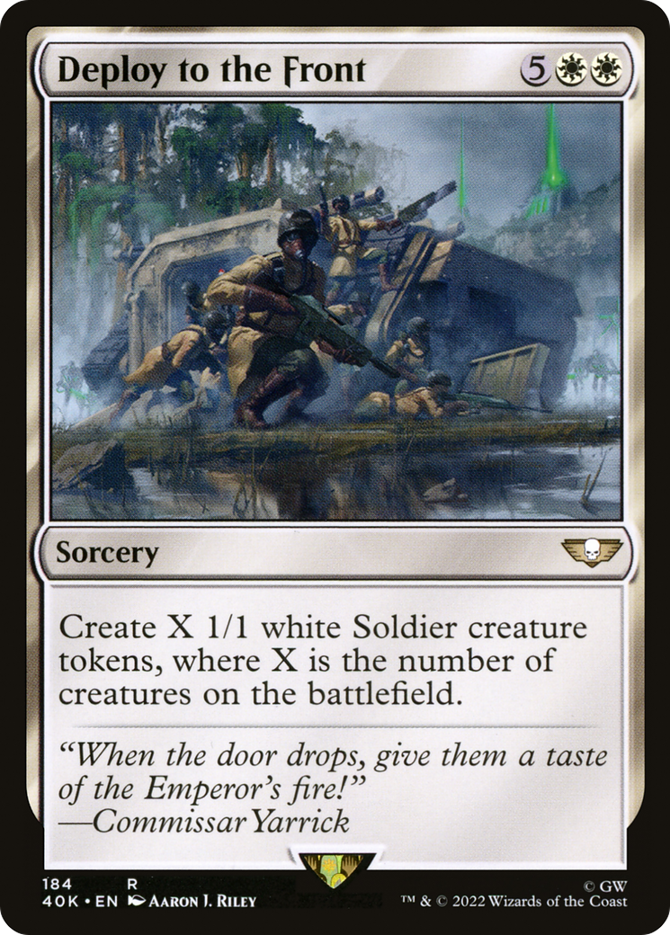 Deploy to the Front - Warhammer 40,000 Commander