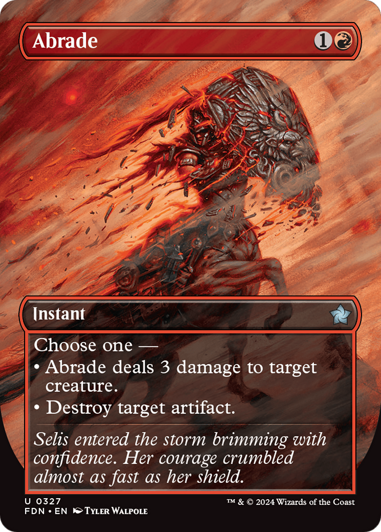 Abrade (Borderless) - Foundations