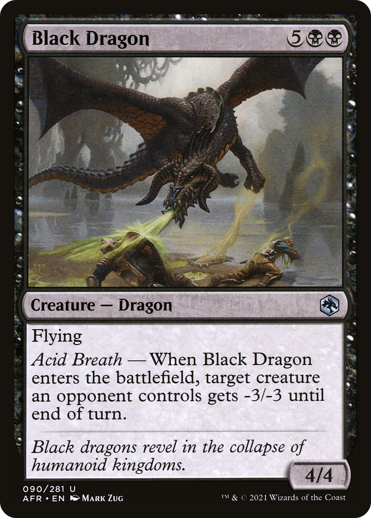 Black Dragon - Adventures in the Forgotten Realms