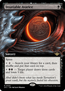 Insatiable Avarice (Extended Art): (Extended Art, spree) [Outlaws of Thunder Junction]