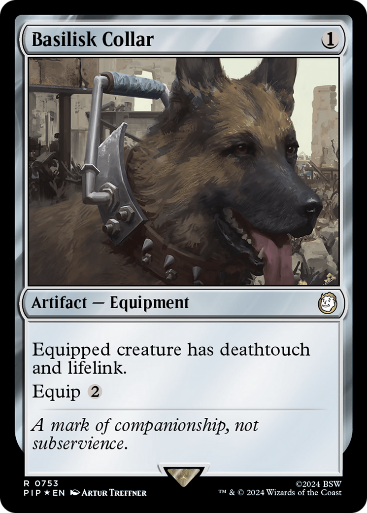 Basilisk Collar (Surge Foil) - Fallout Foil