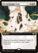 By Invitation Only (Extended Art) - Innistrad: Crimson Vow: (Extended Art)