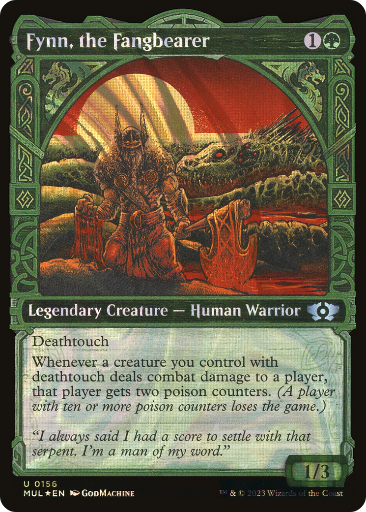 Fynn, the Fangbearer (Halo Foil): (Showcase) [Multiverse Legends] Foil