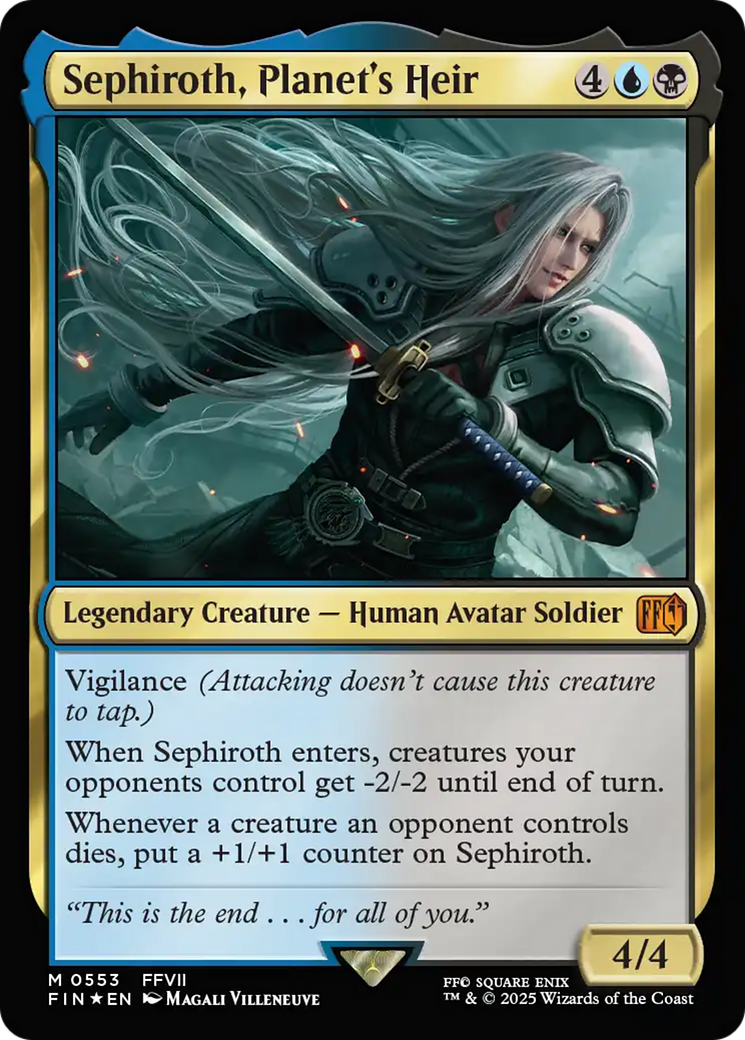 Sephiroth, Planet's Heir - [FINAL FANTASY] Foil