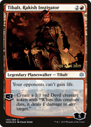 Tibalt, Rakish Instigator [War of the Spark Prerelease Promos]