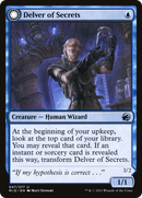 Delver of Secrets: (Double Faced Transform) [Innistrad: Midnight Hunt]