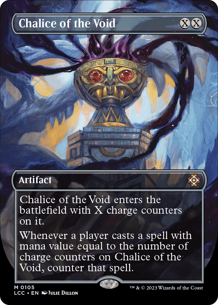 Chalice of the Void (Borderless) - [The Lost Caverns of Ixalan Commander]