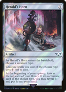 Herald's Horn (Surge Foil) [Warhammer 40,000 Commander] Foil