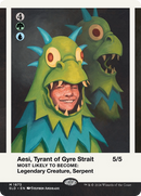 Aesi, Tyrant of Gyre Strait [Secret Lair Drop] (Borderless)