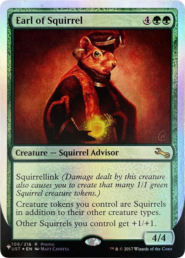 Earl of Squirrel [The List (Unfinity Foil Edition)] Foil