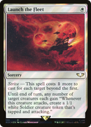 Launch the Fleet (Surge Foil) [Warhammer 40,000]