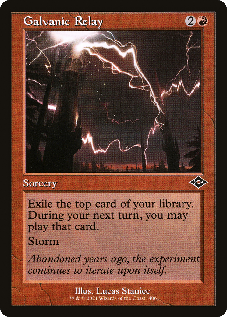 Galvanic Relay (Retro Frame) [Modern Horizons 2] Foil