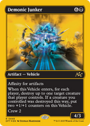 Demonic Junker (First-Place Foil) [Aetherdrift] Foil