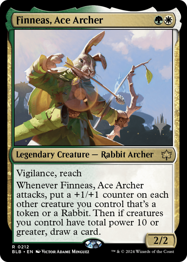 Finneas, Ace Archer [Bloomburrow Promos]
