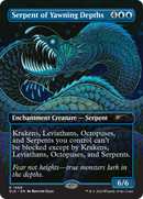 Serpent of Yawning Depths [Secret Lair Drop] (Borderless)