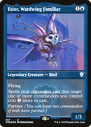 Esior, Wardwing Familiar (Foil Etched) [Commander Legends] Etched Foil