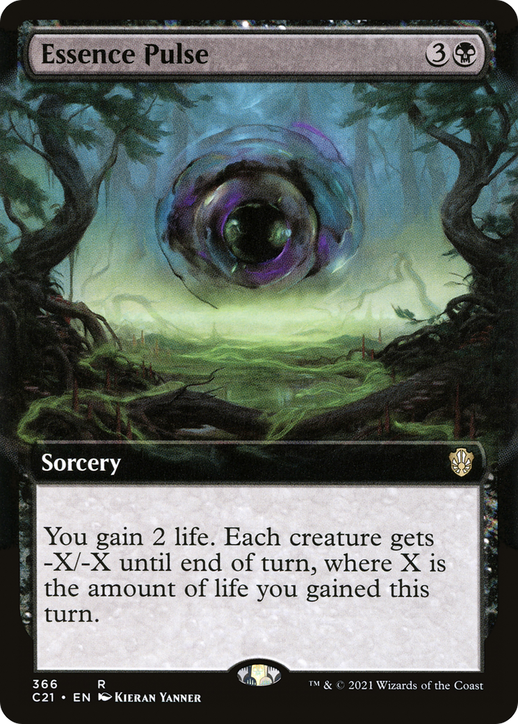 Essence Pulse (Extended Art): (Extended Art) [Commander 2021]