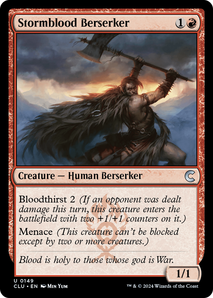 Stormblood Berserker - [Ravnica: Clue Edition]