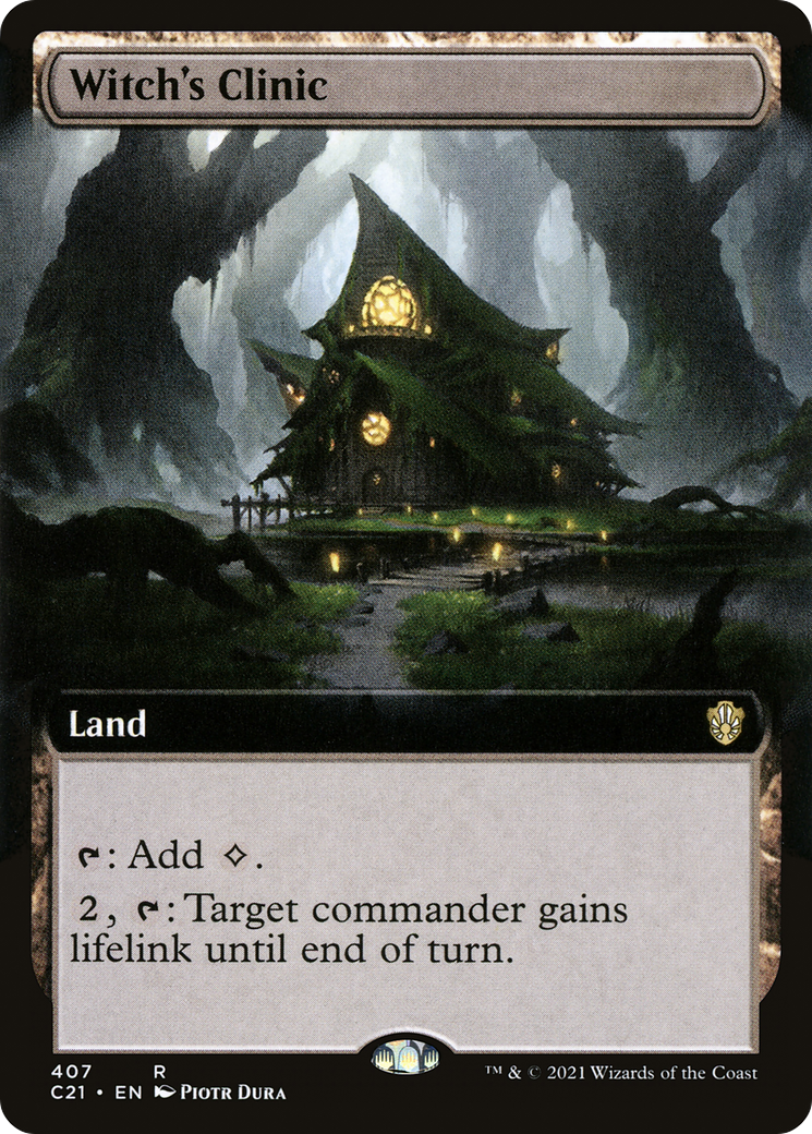 Witch's Clinic (Extended Art) [Commander 2021]