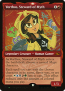 Vorthos, Steward of Myth (Showcase) (Galaxy Foil) [Unfinity]