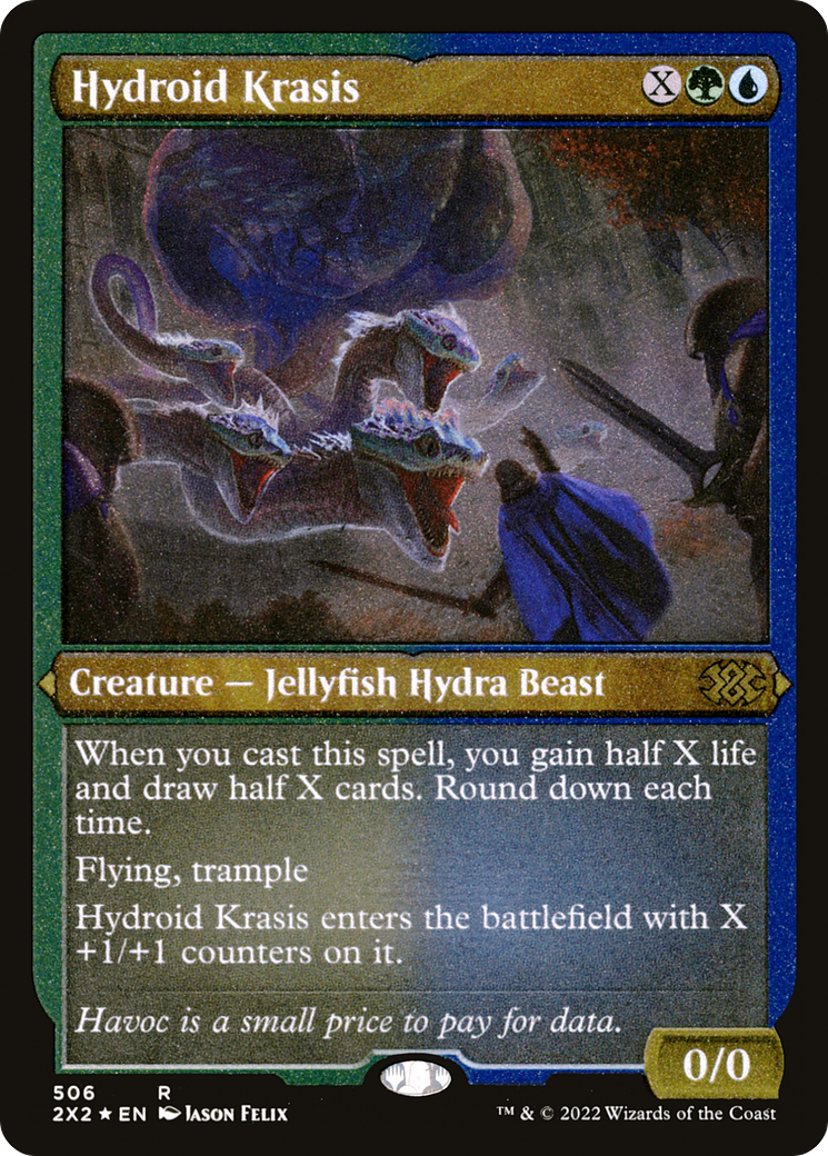 Hydroid Krasis (Foil Etched) [Double Masters 2022] Foil