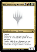 Sue, Everlasting Dinosaur [Un-Known Event Playtest Cards]