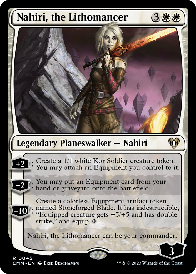 Nahiri, the Lithomancer - [Commander Masters]